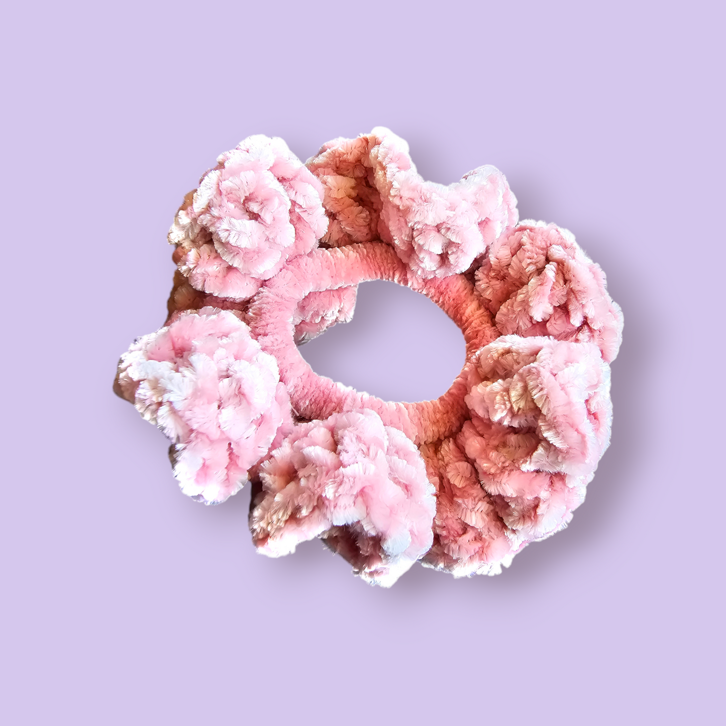 Quiet Pink Comfort Scrunch Hair Tie