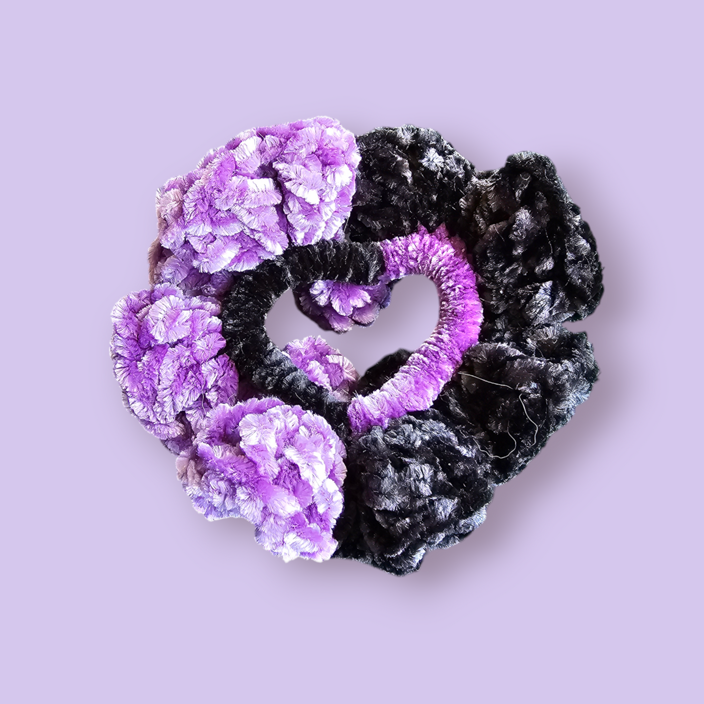 Two-Tone Comfort Scrunch Hair Tie