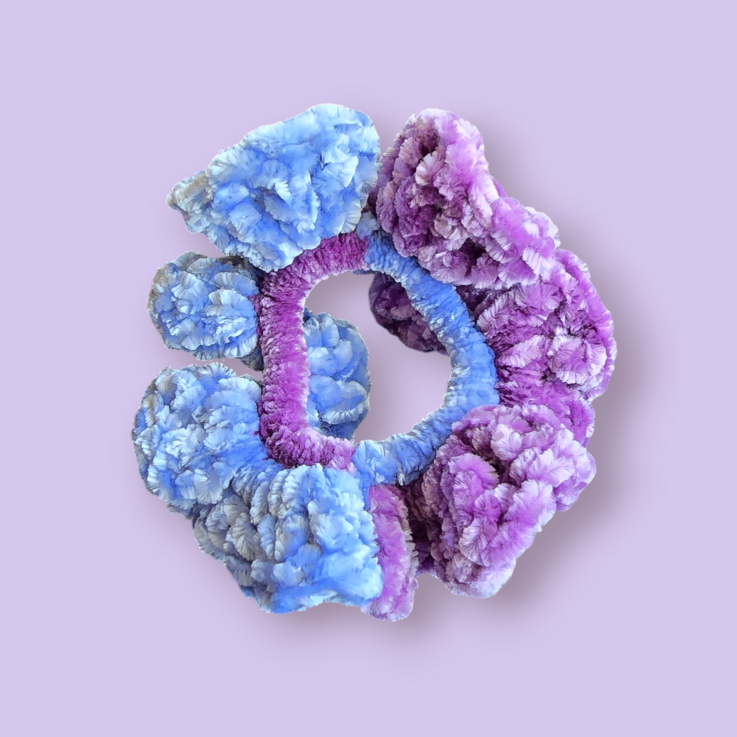 Two-Tone Comfort Scrunch Hair Tie