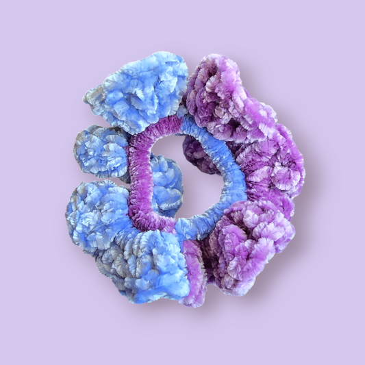 Two-Tone Comfort Scrunch Hair Tie